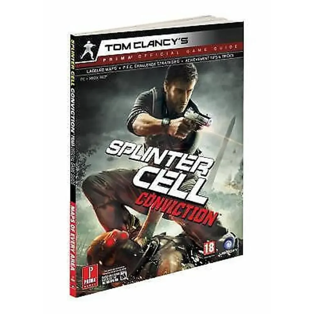 Tom Clancy’s Splinter Cell Conviction Official Game Guide Prima Xbox 360 PC